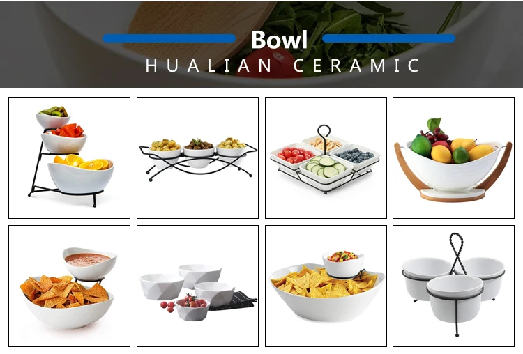 Factory Prices Inimalism 3 Tier Ceramic Hotel Dessert Plates with Metal Iron Stand for Wedding Birthday Party
