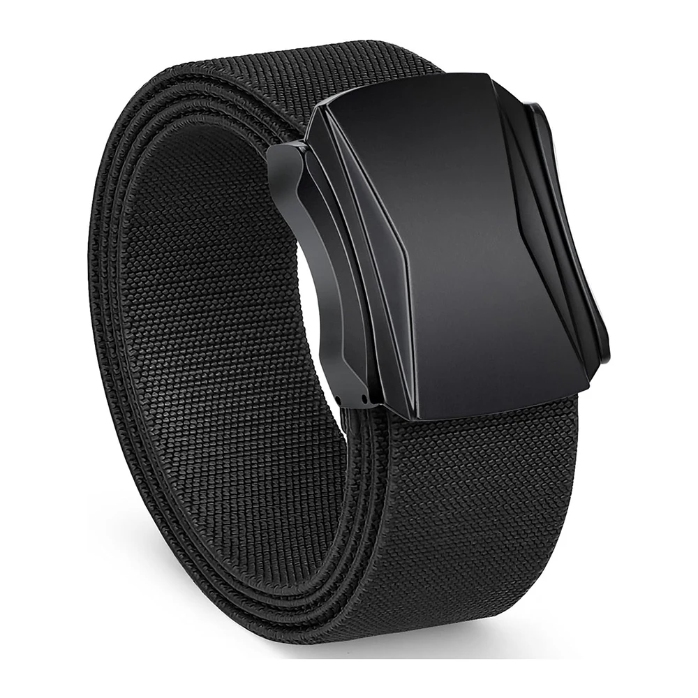 Durable Waterproof Men Sports Training Stretch Tactical Riggers Belts Men Hiking Work Nylon Web Golf Belt