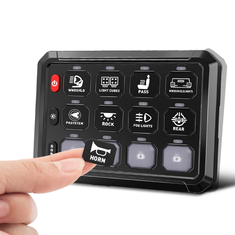 New 12V Control Box Bus bar for Camping RV Car Control Power System ...