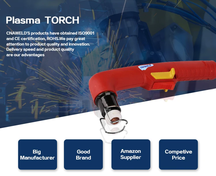 thumbnail image 2 of 20pc Nozzles And Electrodes Kit For Cebora CB70 CB-70 P70 Plasma Torch - PlasmaDyn 2 of 4