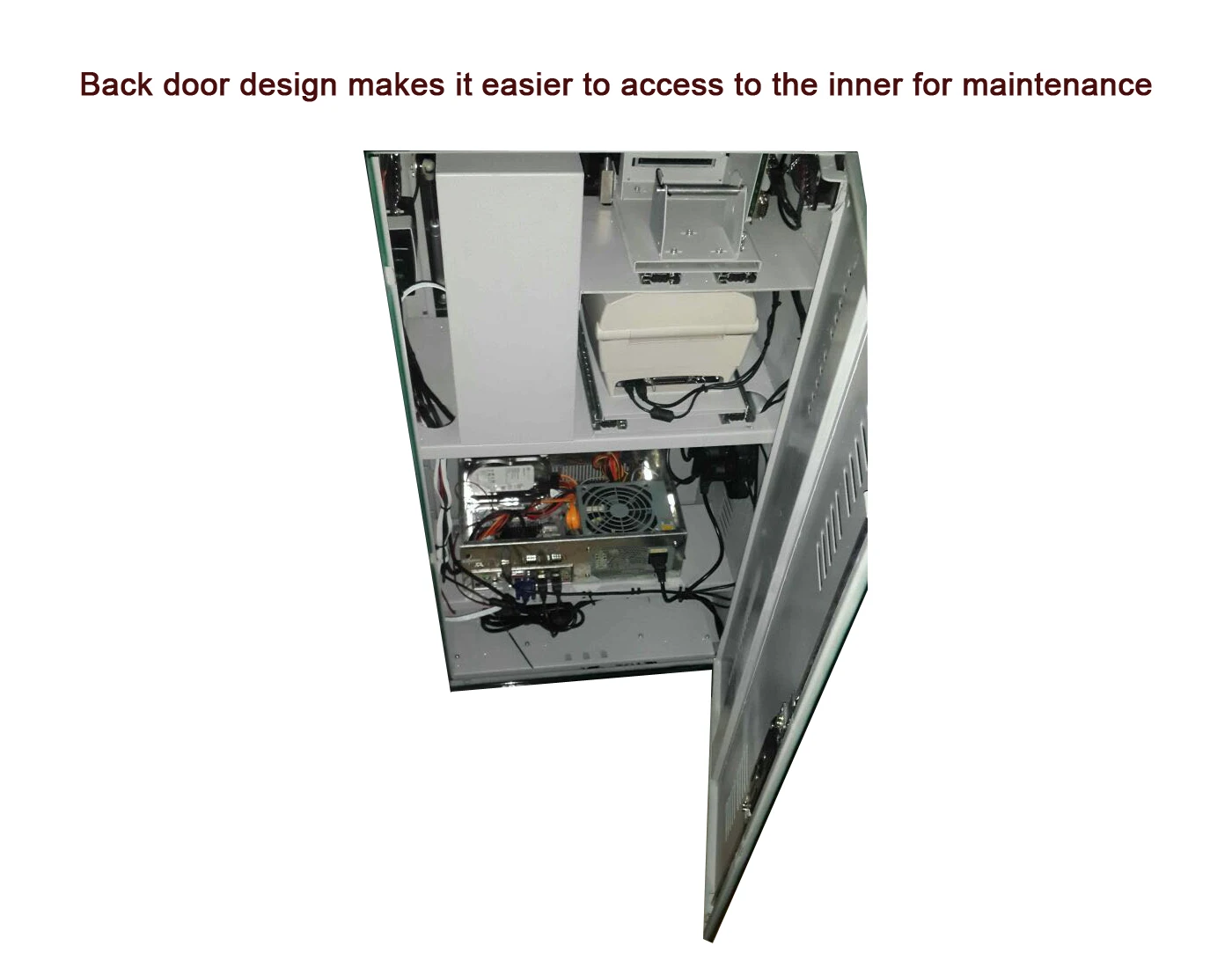 OEM Bitcoin Transaction ATM Terminal Kiosk With Capacitive Touch Screen