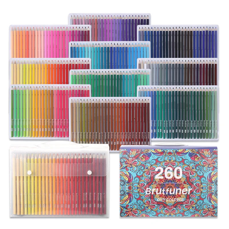 260 Color Professional Art Drawing Set - EN71-1/2/3 Certified