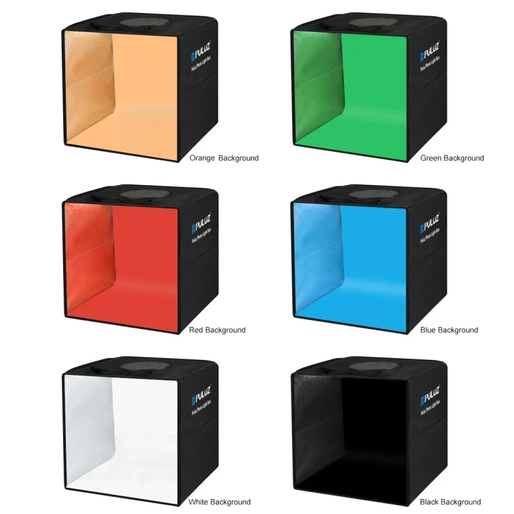 Heorryn - Scatola luminosa professionale per studio fotografico, 140 cm, kit tenda pieghevole con luci LED dimmerabili a 576 luminosità e 3 sfondi per ritratti, mobili, abbigliamento e fotografia Heorryn - Scatola luminosa professionale per studio fotografico, 140 cm, kit tenda pieghevole con luci LED dimmerabili a 576 luminosità e 3 sfondi per ritratti, mobili, abbigliamento e fotografia