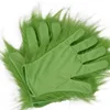 Green gloves