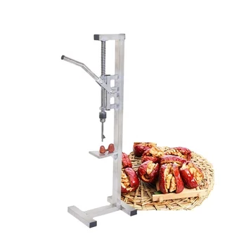 2024 New Home Use Small Portable Manual Hawthorn Core Removal Cut Opening Pitting Machine/Hand Press Red Date Pit Pitter