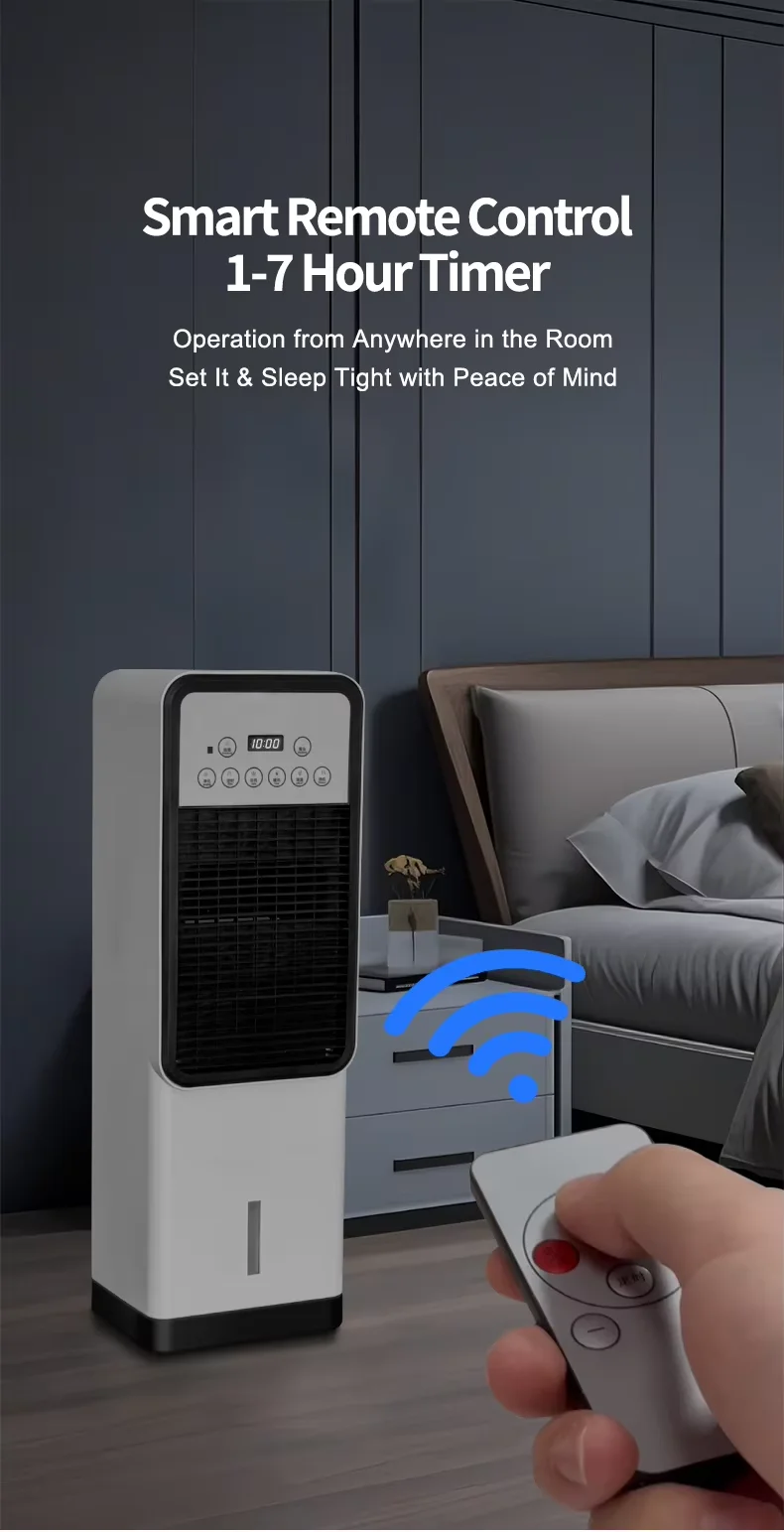 Professional Dual-Use Tower Air Conditioner Heater Mobile AC for Home Plastic Electric Fan No Installation Required Floor