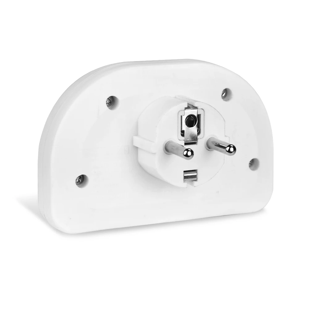 2 Pin EU to 3 Pin UK Plug Universal International  Travel Socket 2 Way European UK Travel Adapter with 2 USB Ports