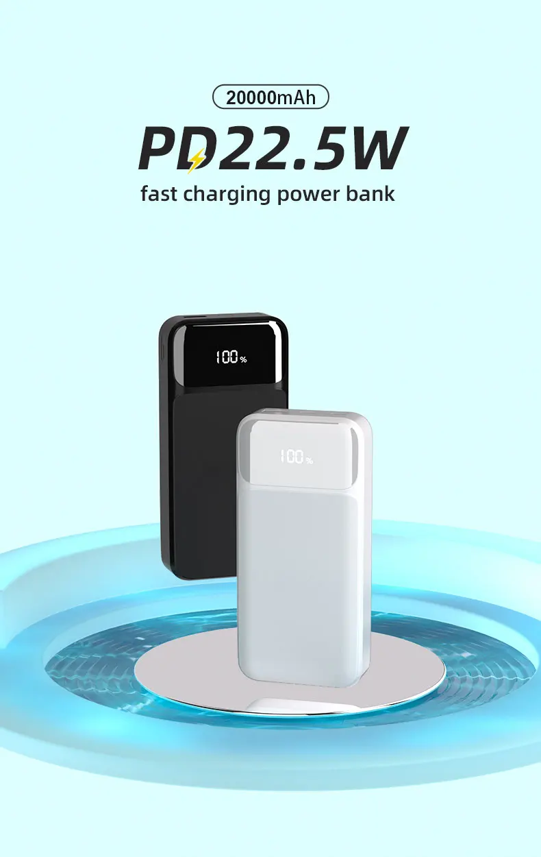 2023 Easy To Travel Carry Powerbank Univer0sal With Led Display