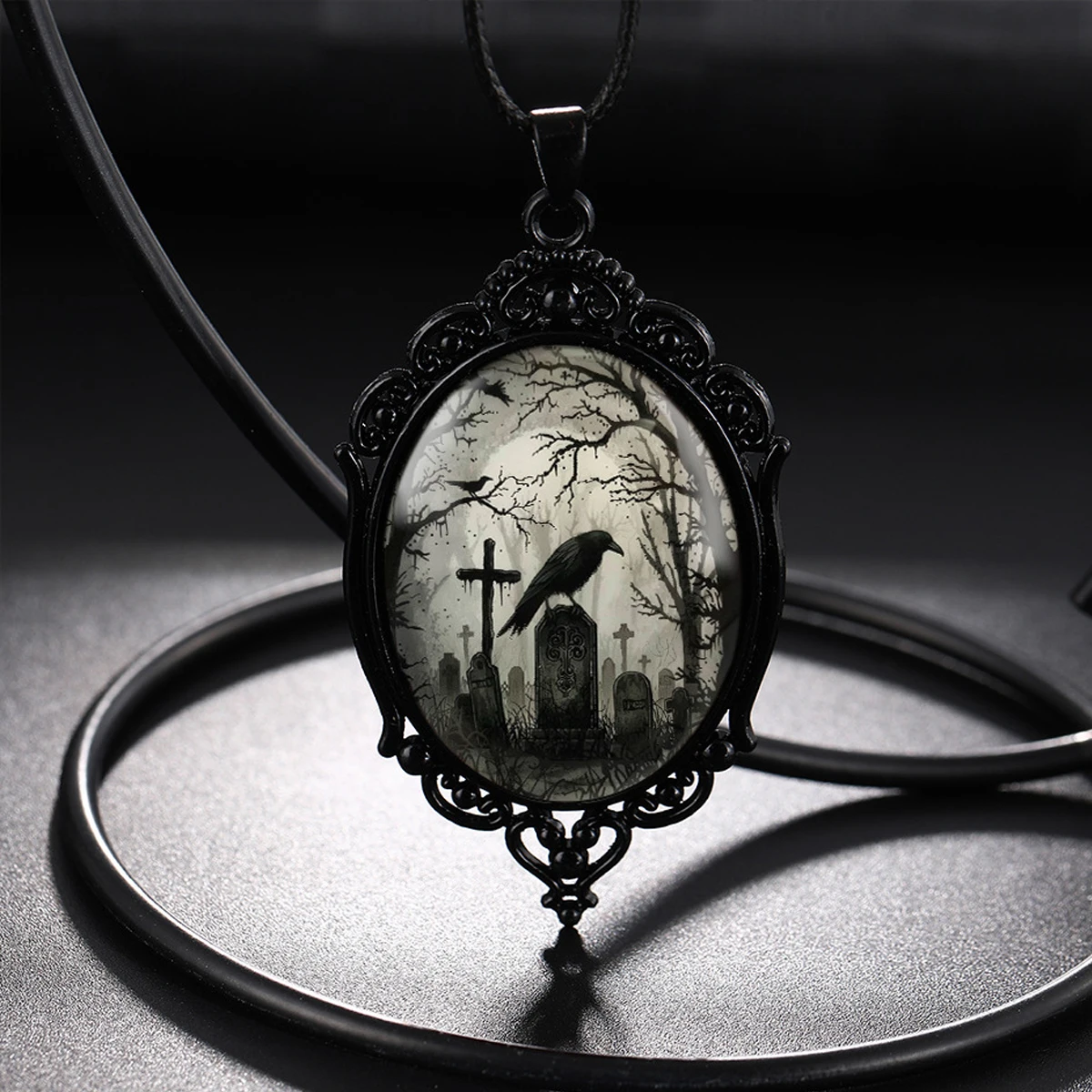 CARPE NOCTEM - COLLANA CON CIONDOLO GOTICO - Gioielli - Collane - d