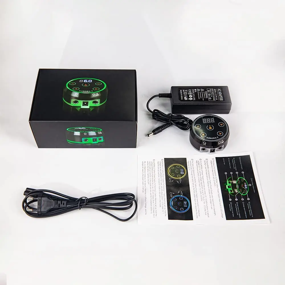 aurora2最新バージョン多機能タトゥー電源パワーサプライ タトゥー