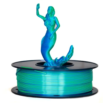 Dual Color 3d Printer Filament Magic Quantum PLA Mystic Silky