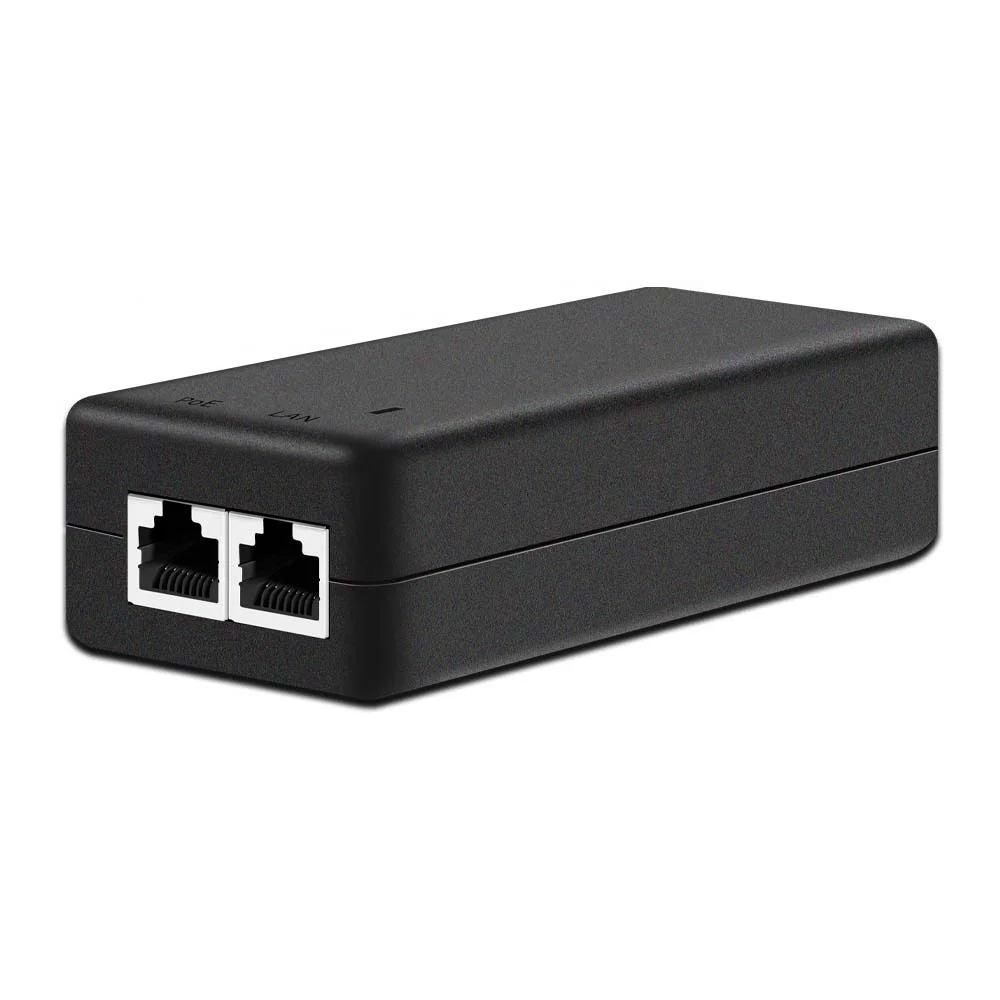 Procet Gigabit 52V 30W PoE Adapter with No Cable