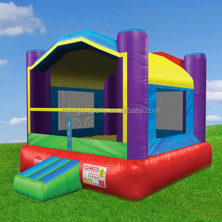 Pastel Outdoor Party Fun For Rental Commercial Grade Bounce House Inflatable Bouncy Castle
