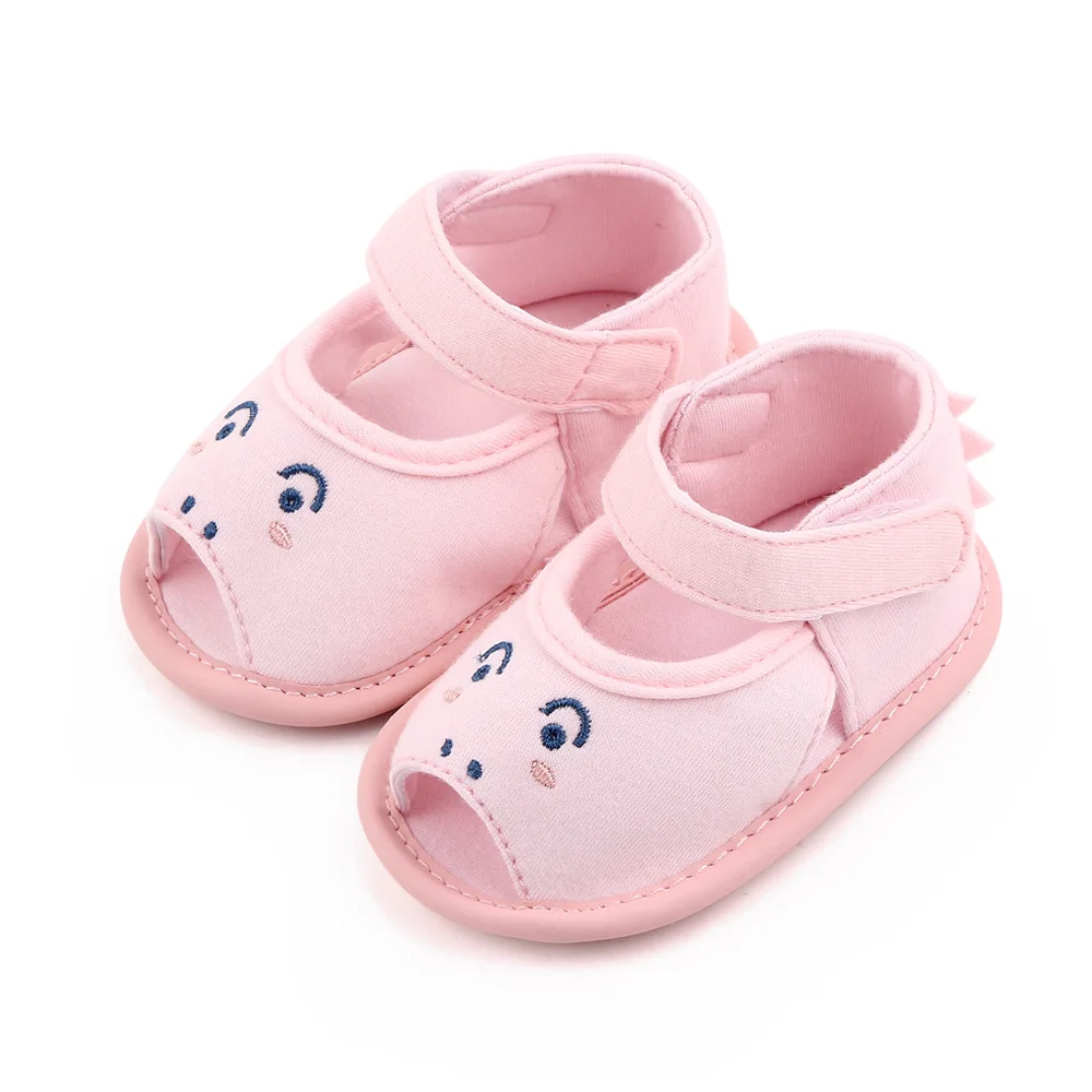 New Baby Solid Color Cartoon Half TPR Bottom Cute Breathable Fish Mouth Toddler Sandals manufacture