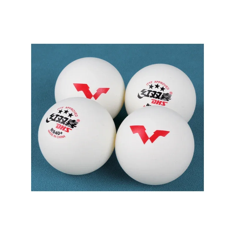 卓球ボール WTT Table Tennis Balls RS40+ - 6Pcs/Box, Durable ABS Seam Balls
