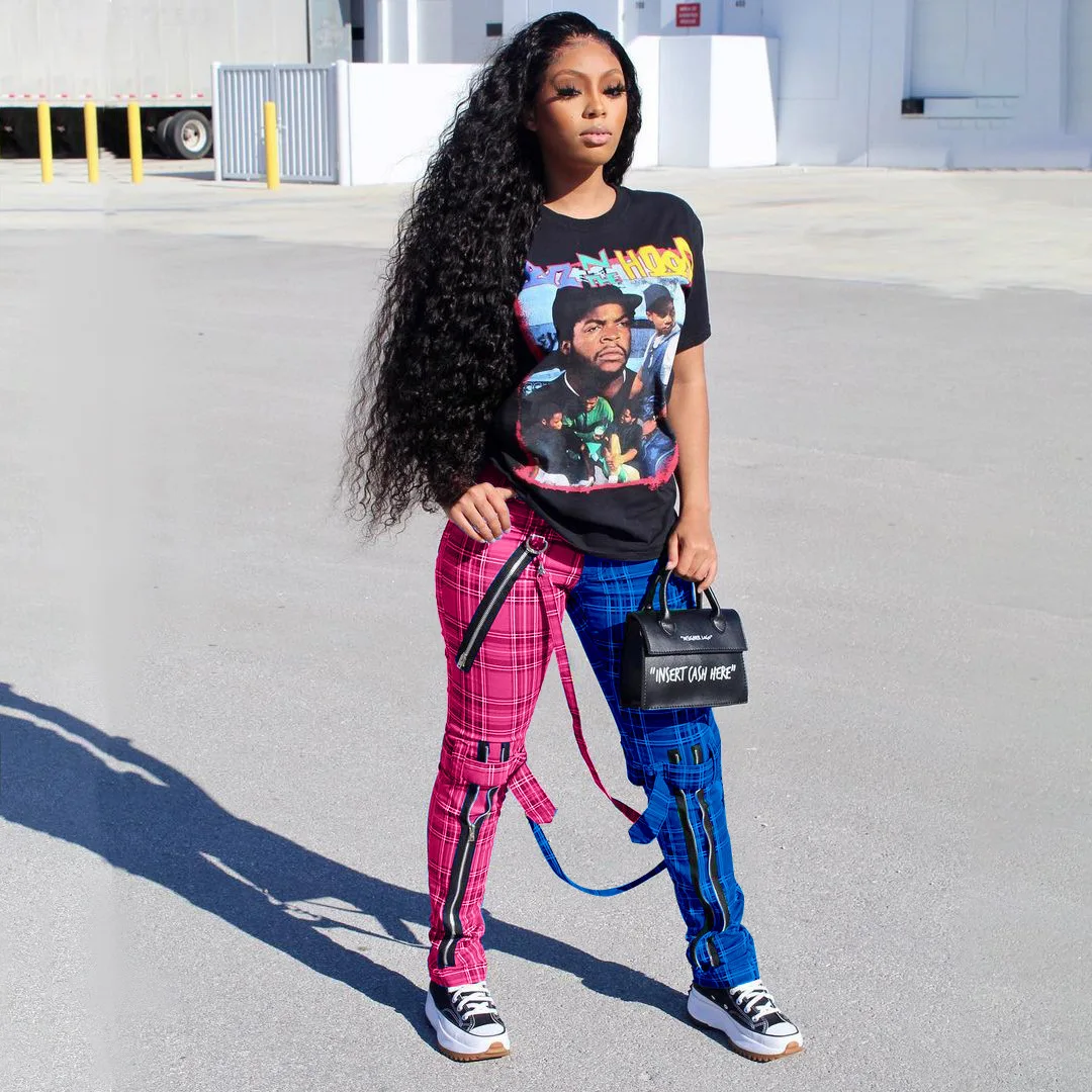2021 Street Style Female Trousers 