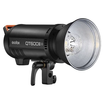 Godox QT600III 600W 1/8000s High Speed Sync Studio Flash Strobe Light Built in 2.4G System + 40W LED Modeling Bulb detail image