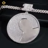 Silver pendant around 3.5"