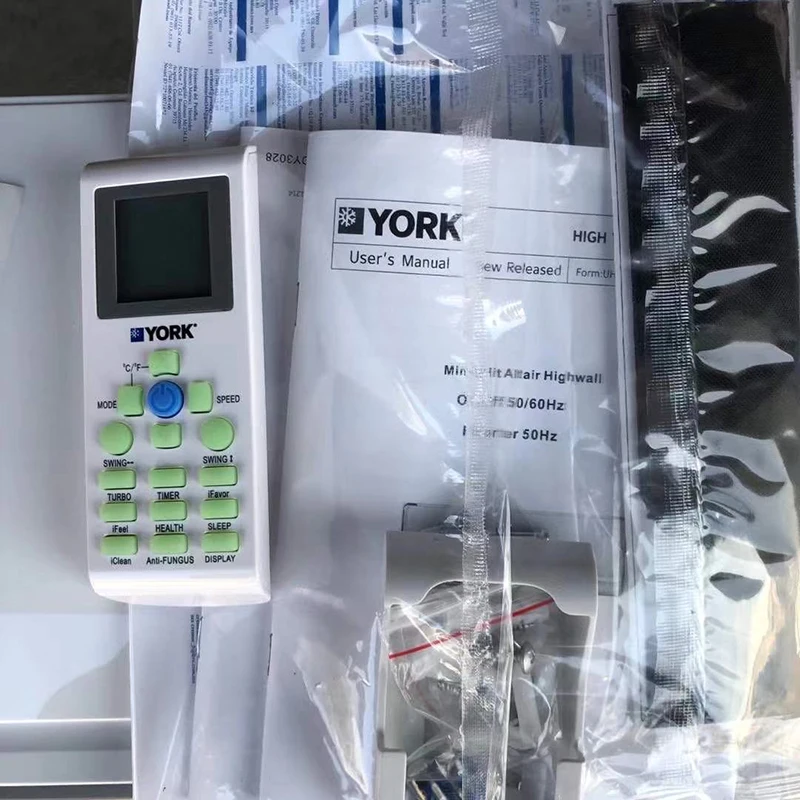 York Air Conditioner Manual YORK Wholesale Mini R410A AC Fixed