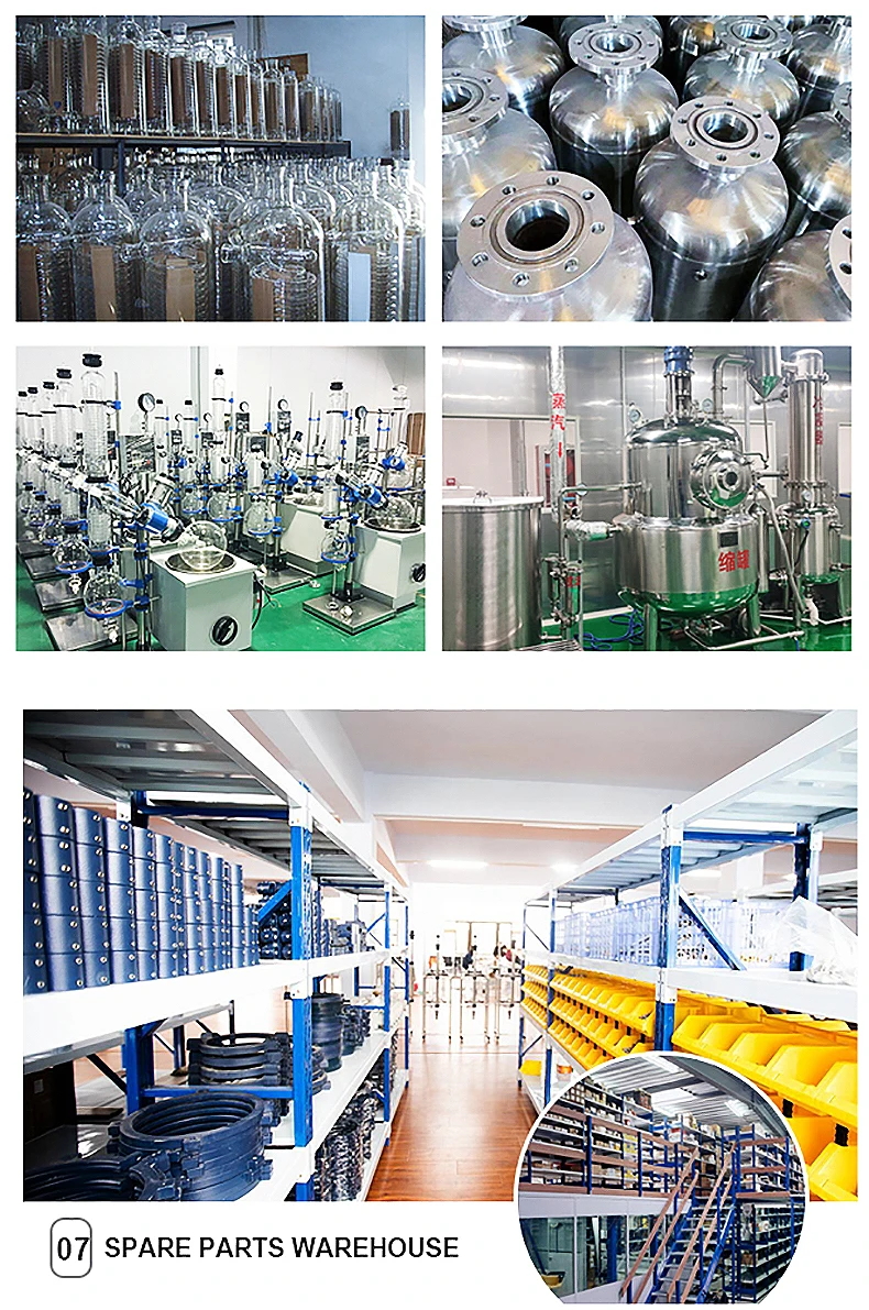 Valuen 5L Crystallization Reactor Double Jacketed Glass Reactor  double layer glass reaction kettle details