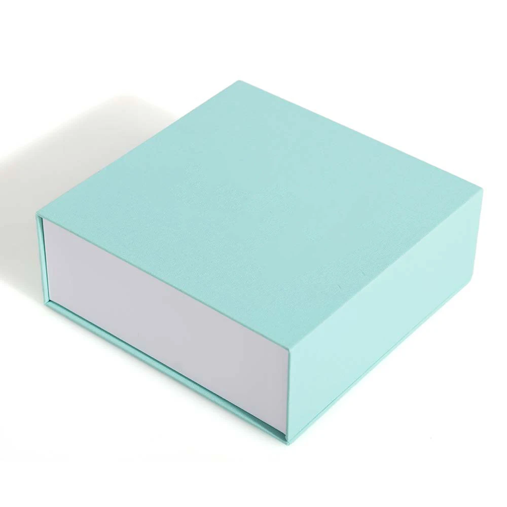 Boite Cadeau Recyclable Handmade Cardboard Box Packaging Custom Design Magnetic Flip Box With Lid