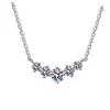 Argento 1,7 carati con mosanite