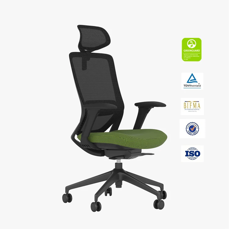 KOHO Wholesale High Quality Modern Swivel Office Manager Chair Furniture High Back Executive Ergonomic Mesh Fabric Office Chairs