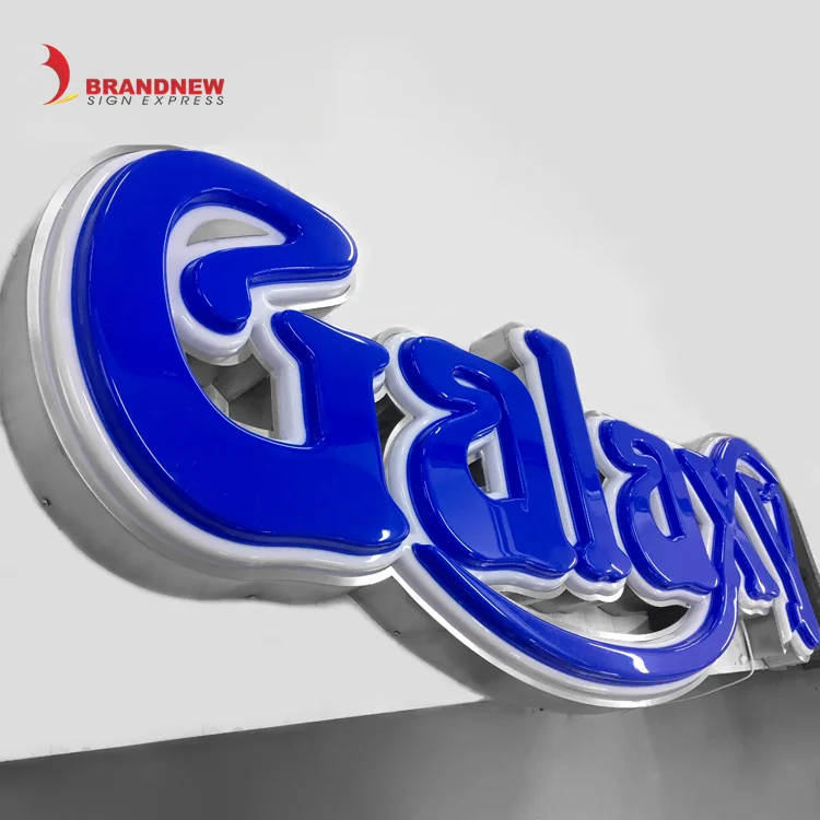 Brandnew Sign Manufacturer Custom Backlit Storefront 3d Led Illuminated