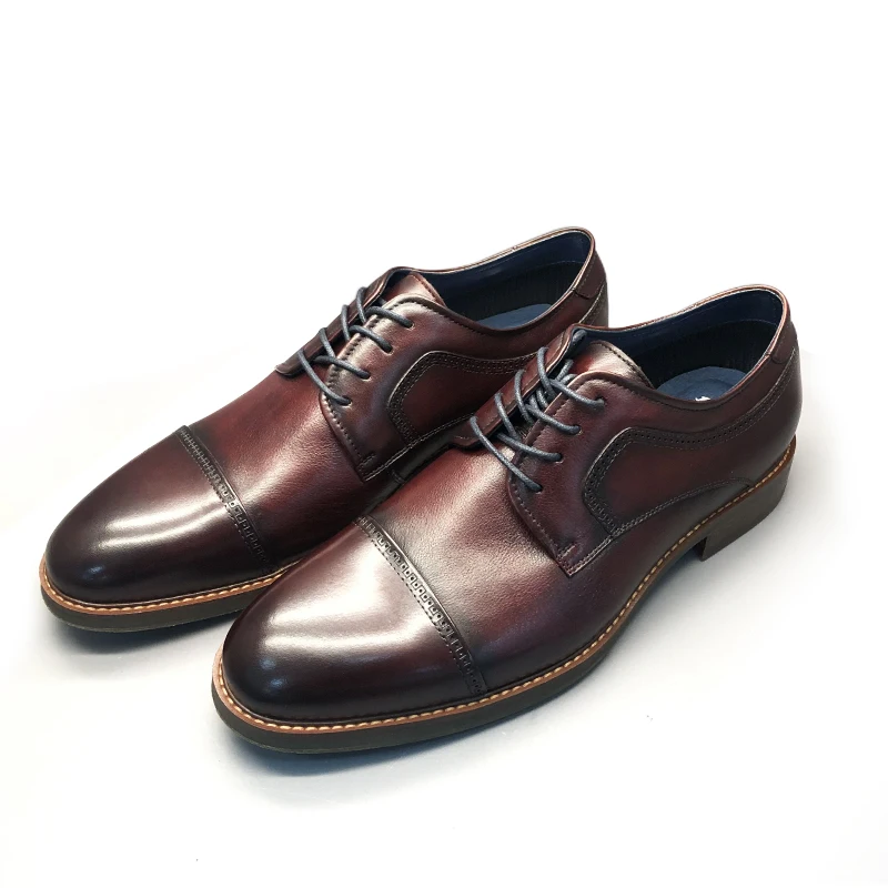 New style high quality fashion genuine leather mens formal shoes