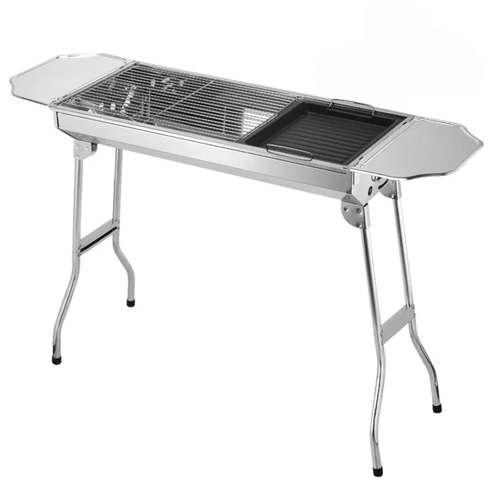 Upgraded NEW Style Cyprus,Grill with Height Adjustment Stainless Steel BBQ Spit Rotisserie/