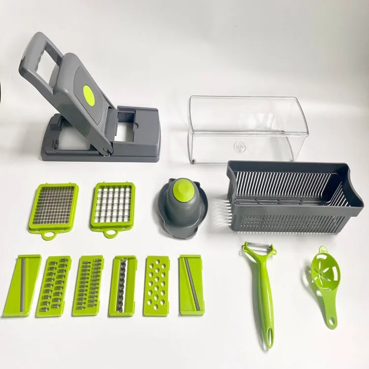 Source Y5307 Multi-function fruit & vegetable tools kitchen vegetable  cutter chopper slicer potato grater salad vegetable cutter on m.