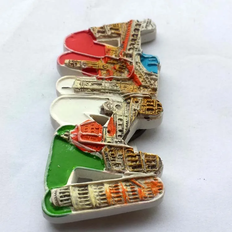 Cheaper Resin Magnets Customized 3D Refrigerator Custom Tourist Souvenir Magnets Fridge Supplied Resin Magnets for Fridge
