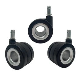 Insert Stem Hollow No Noise Corrosion Resistant Protection Wheels PU Casters 2.5 inch Wheel NO 1