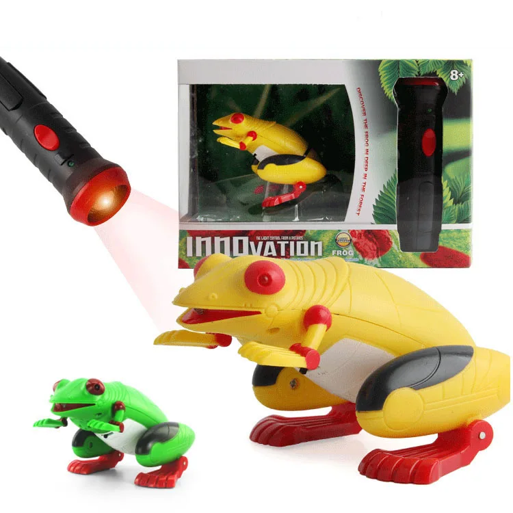 Remote Control Led Frog Toy – Realistic Rc Animal For Kids