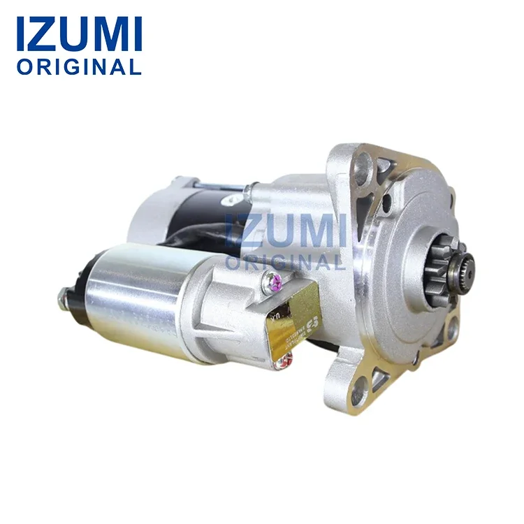IZUMI ORIGINAL diesel part Part Number ME049303 Starter Motor 24V For Mitsubishi E160 4D34 Engine