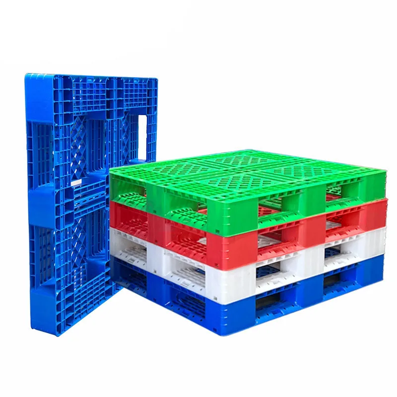 11001100mm Hdpe Euro Stackable Plastic Pallets Accept Custom Stackable Reversible Plastic 2341