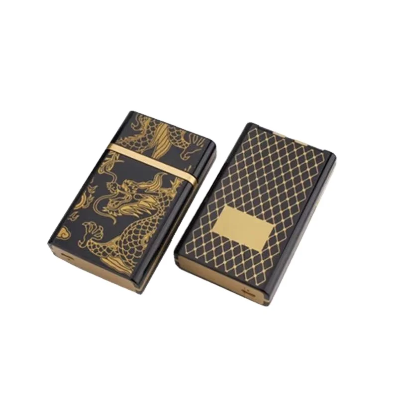 Source Multifunctional Cigarette Case with Rechargeable Electronic