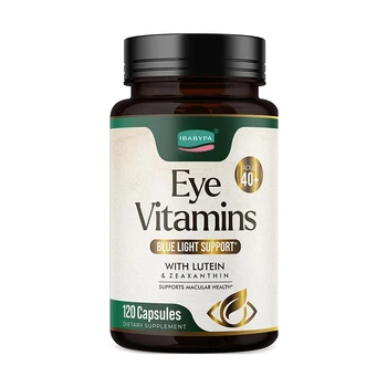 OEM Eye Supplement with Lutein, Zeaxanthin, Bilberry ,Zinc, Vitamins C & E, Non-GMO, Vegan Eye Vitamins Capsule