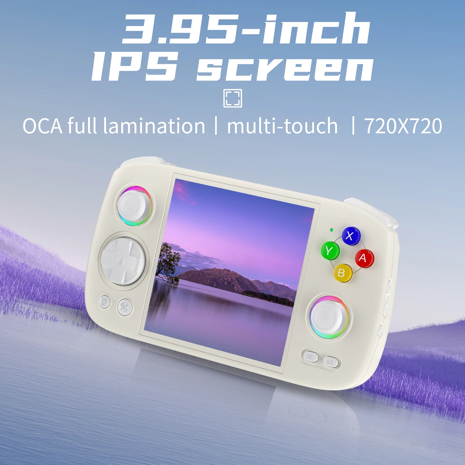 Console de jeu portable rétro ANBERNIC RG Cube 64 bits