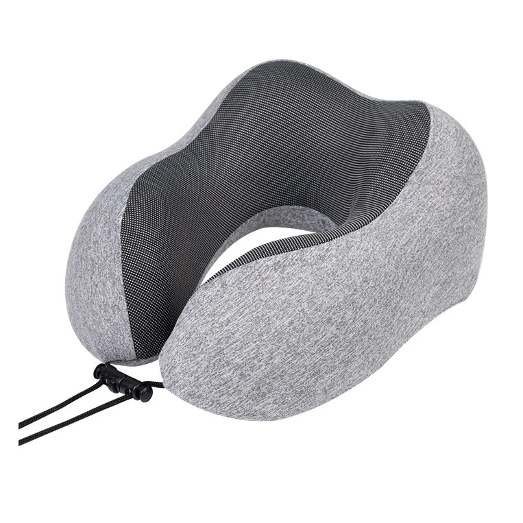 Wholesale Custom Neck Support Memory Foam Travel U Shaped Pillow Washable U-Shaped Travel Pillow for Adjustable Flight Pillow