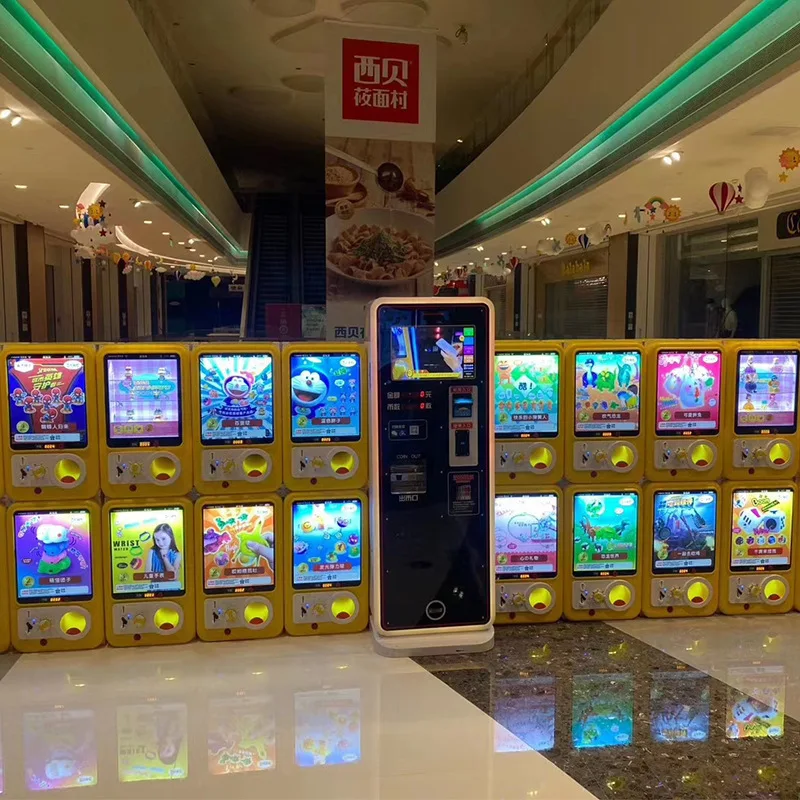 Factory Direct Pink Ball Egg Capsule Gachapon Vending Machine Coin Pusher Gift 1 Year Warranty Directly From the Factory