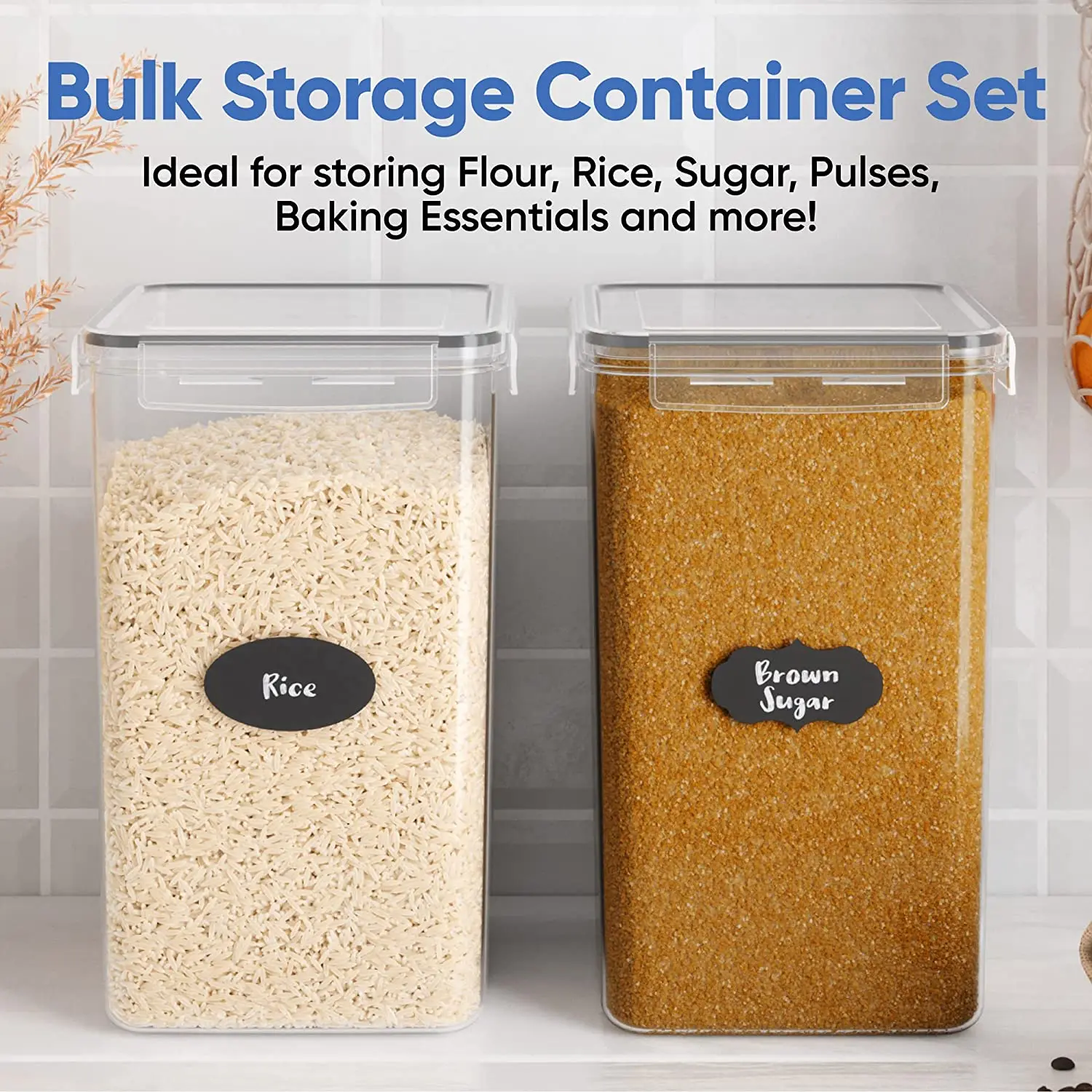 Extra Large Food Storage Containers With Lids Airtight (6.5l220 Oz2