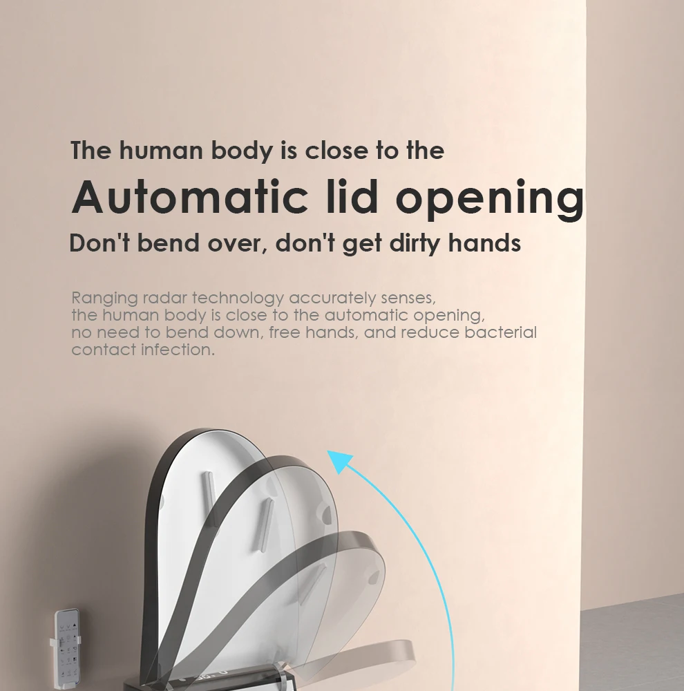 product auto open sensor flush automatic ceramic one piece toilet bowl intelligent electric toilet bidet bathroom smart toilet-26