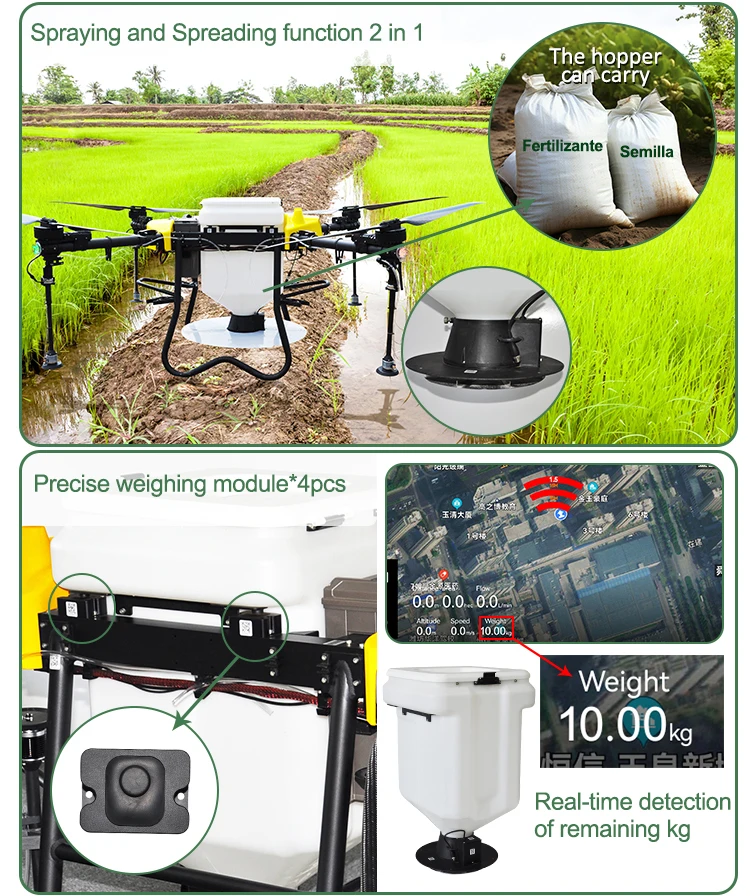 Joyance High Productivity Drone Crop Sprayer New Home Use Uav Crop ...