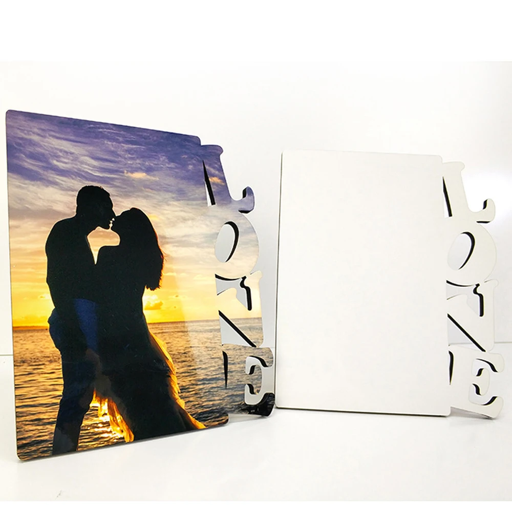 Blank Sublimation Personalised Photo Frames MDF Wooden Thermal