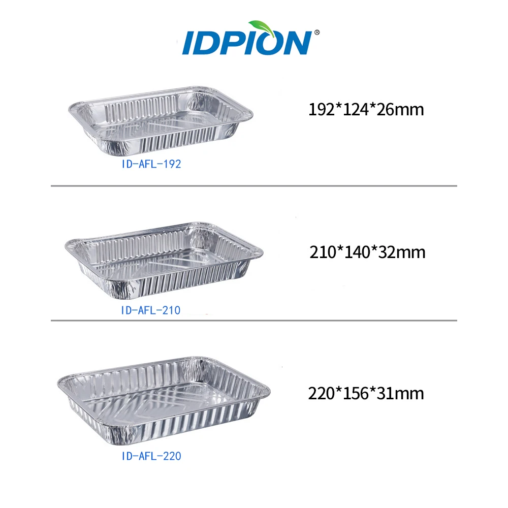 Hot Sale Aluminum Foil Tray Container Bbq Drip Pan Aluminum Drip Pans