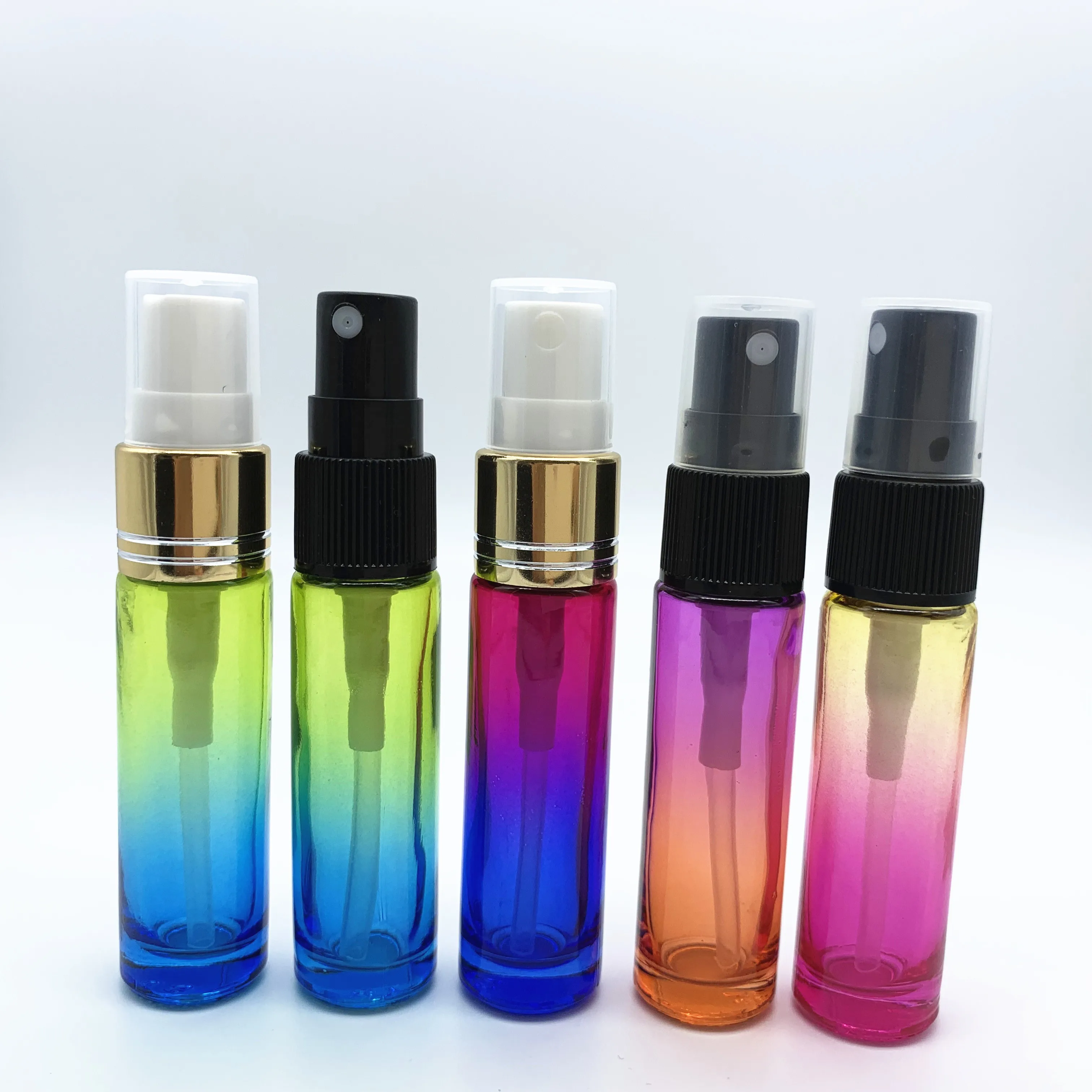 Screw Top Empty Perfume Cologne Sample Spray Bottles 5ml 10ml