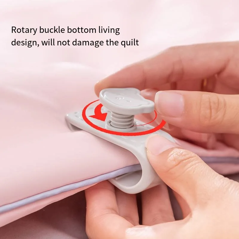 The new fleece quilt fixator is fixed without needle and cotton factory