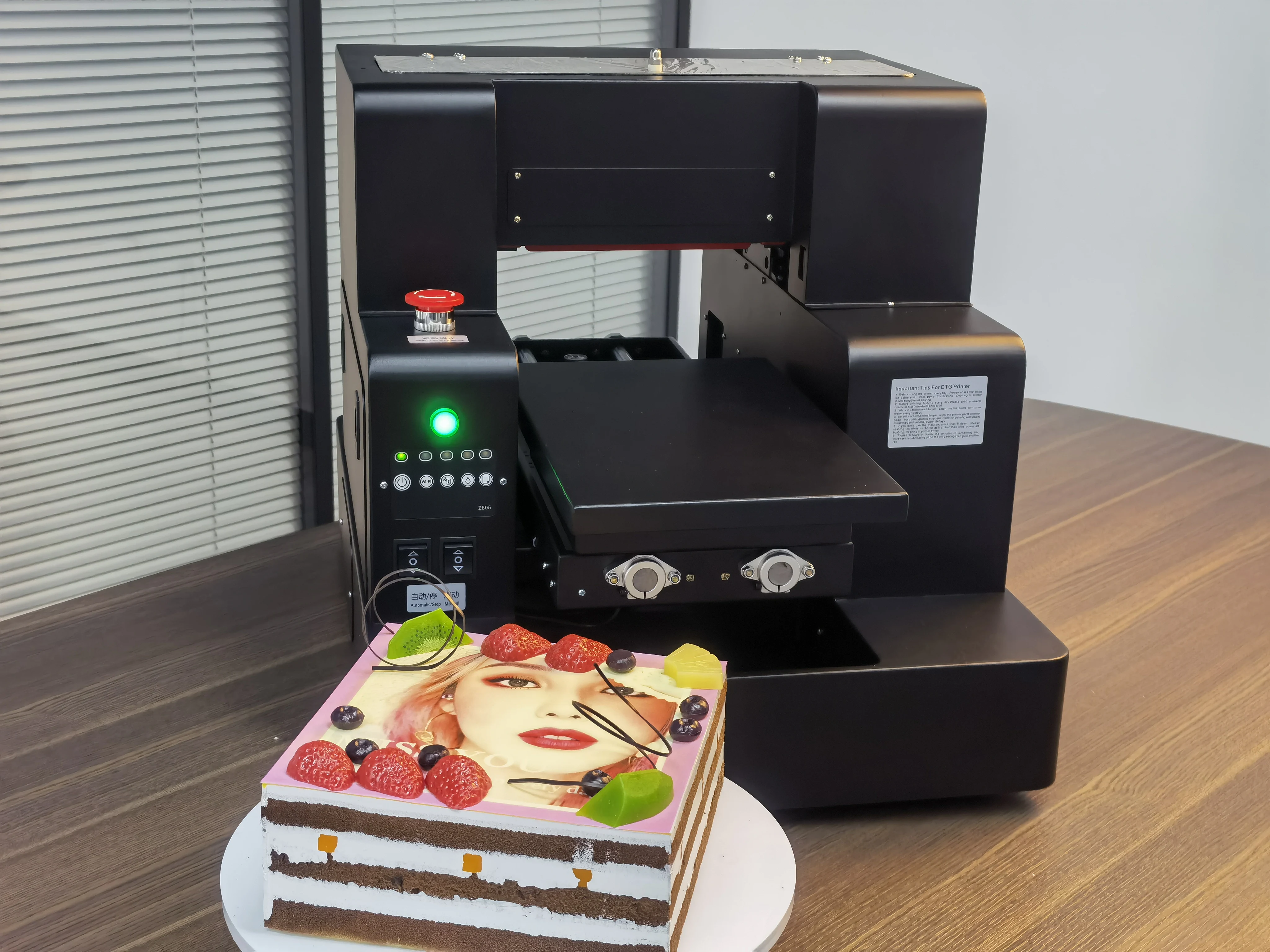 デザートメーカー A4フードプリンター直接印刷ケーキマシンキャンディー食用インク