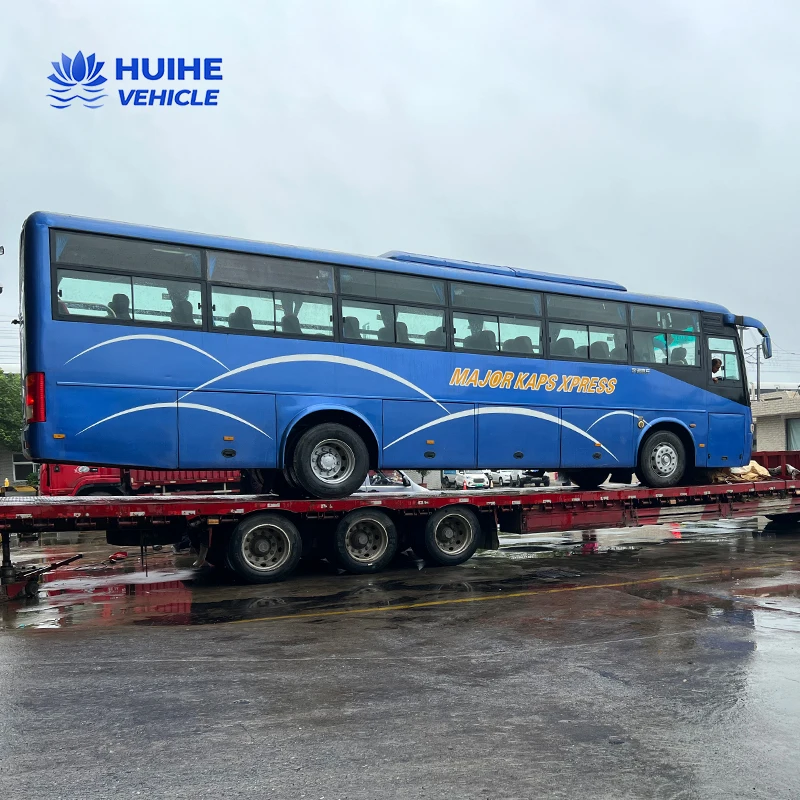 Luxury Coach Bus RHD LHD 50 Passenger Bus Low Floor City Bus for Sale